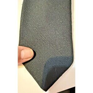 Brittania Black Men's Tie Gift Set Polyester Hershey's Key Ring Business Attire